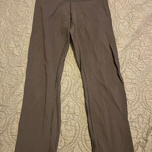 lululemon athletica Black Leggings with mesh insets